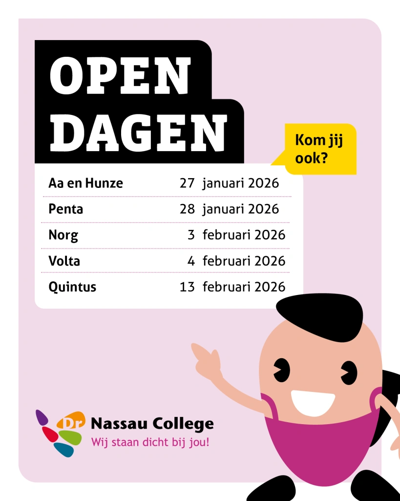 Bezoek onze open dagen!