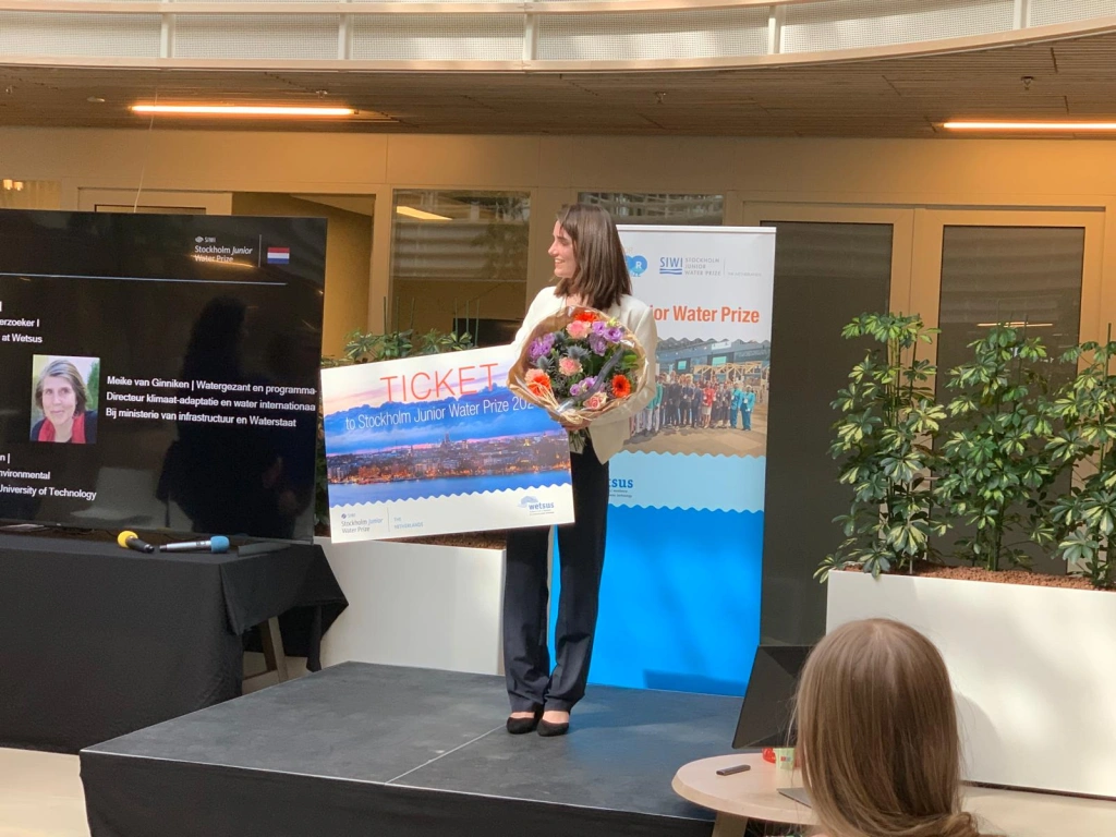 Yoline wint The Dutch Junior Water Prize